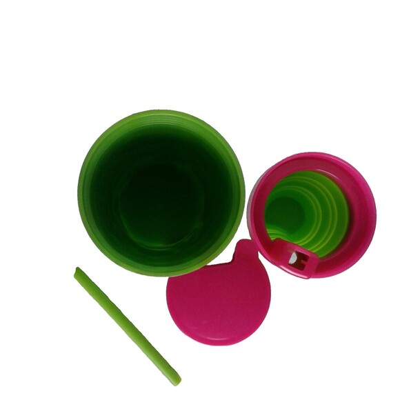 Girl Scout Cookie Sale Travel Tumbler Cup Snack Cup Drink Container space saving - Picture 4 of 8